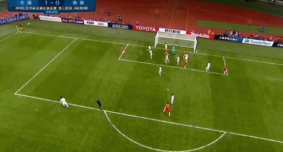 赢了！国足1-0韩国 于大宝头球破门 精彩回顾